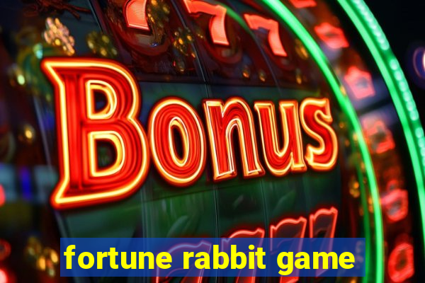 fortune rabbit game